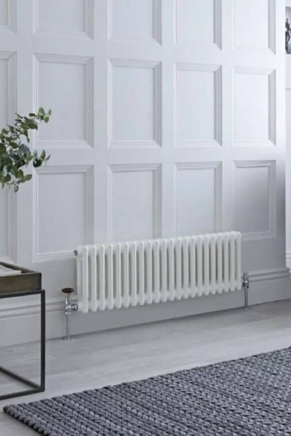 Shop Low Level Milano Windsor Radiators Milano Windsor low level white radiator