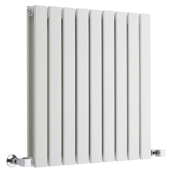 Milano Alpha white designer radiator