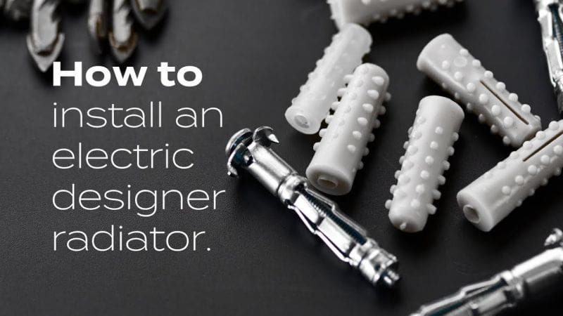 How To Install An Electric Designer Radiator | BestHeating