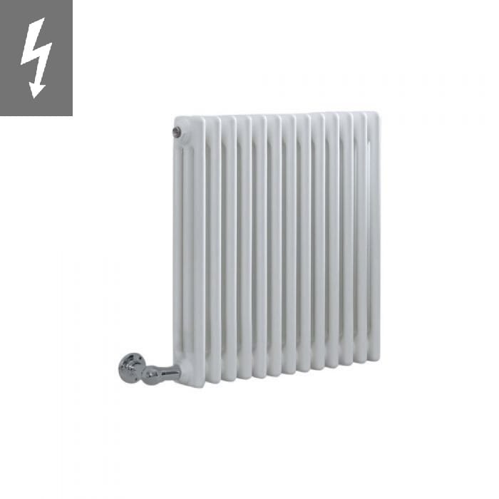 Milano Windsor - Traditional White 3 Column Electric Radiator 600mm x 605mm (Horizontal) - Choice of Wi-Fi Thermostat Milano Windsor - Traditional White 3 Column Electric Radiator 600mm x 605mm (Horizontal) - Choice of Wi-Fi Thermostat