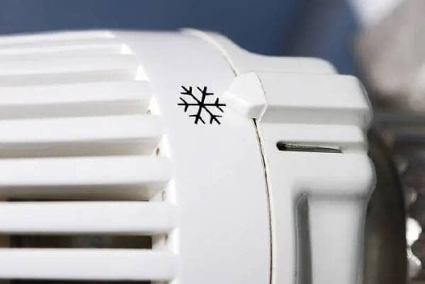 thermostat turned off