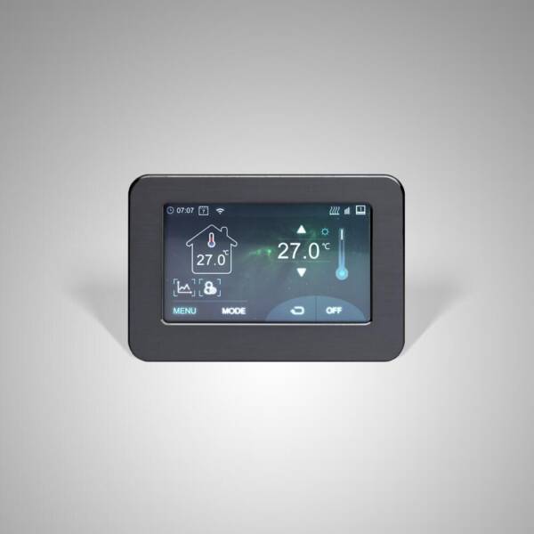 Milano Connect Wi-Fi Touchscreen Thermostat for electric heating systems