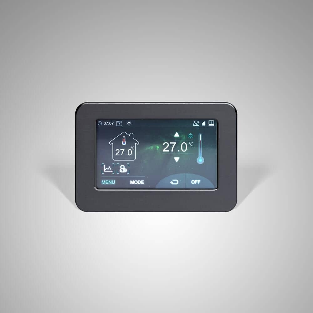 Milano Connect Wi-Fi Touchscreen Thermostat for electric heating systems
