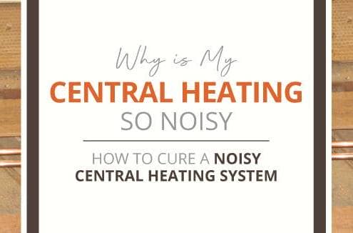 curing noisy central heating