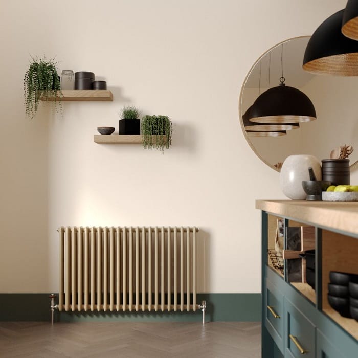 Milano Windsor elk brown horizontal traditional radiator Milano Windsor elk brown horizontal traditional radiator