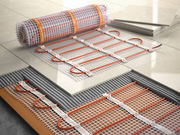 underfloor heating mats