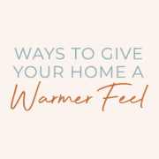 ways to make your home feel warmer blog banner