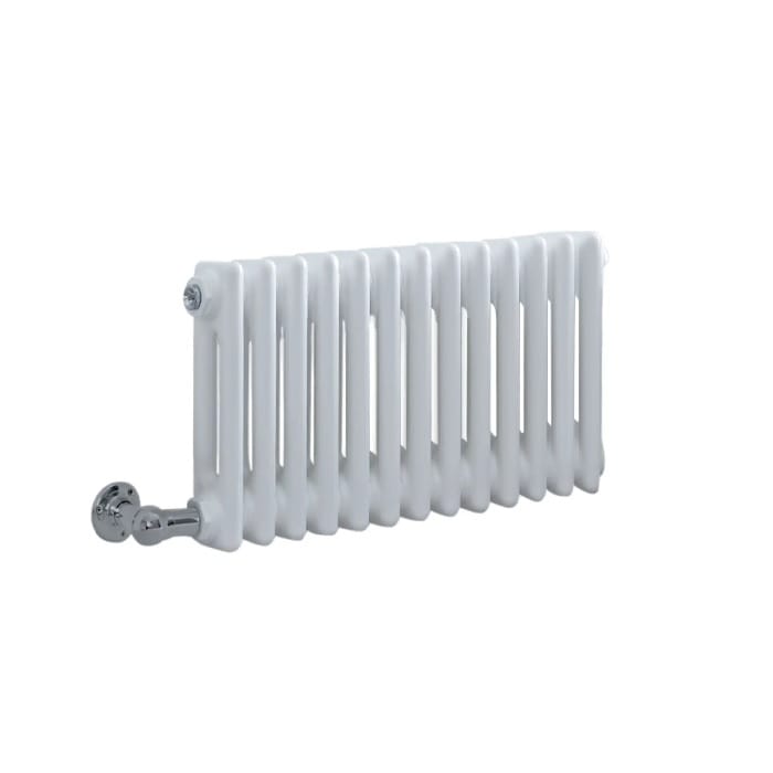 Milano Windsor - Traditional 13 x 2 Column Electric Radiator Cast Iron Style White 300mm x 605mm - Choice of Wi-Fi Thermostat Milano Windsor - Traditional 13 x 2 Column Electric Radiator Cast Iron Style White 300mm x 605mm - Choice of Wi-Fi Thermostat